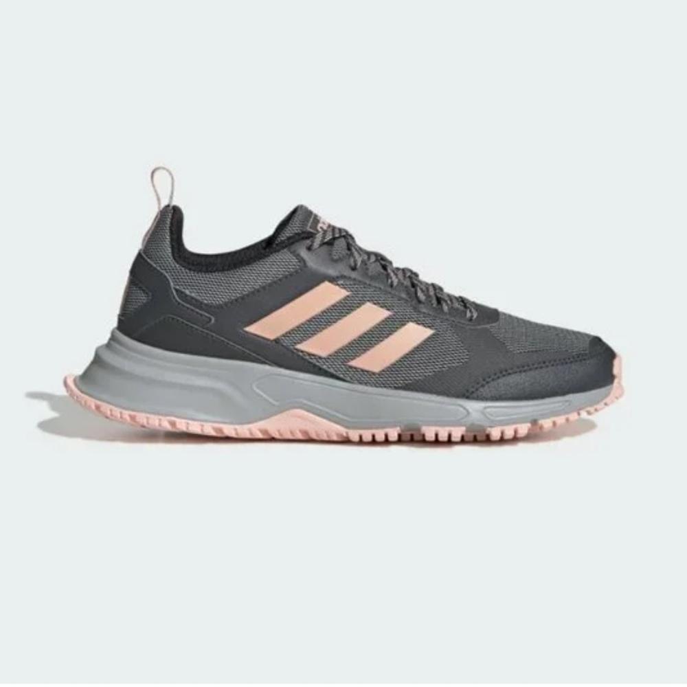 Adidas Rockadia Trail 3.0 (Grey Six/Glow Pink/Grey Two) Women's Running Shoes 7